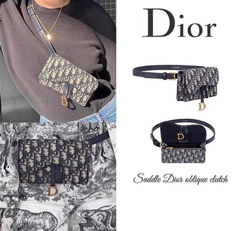 dior saddle pouch belt bag